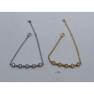 Pulsera Y00881 Plateado Acero Inoxidable