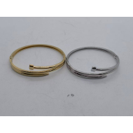 Brazalete Y00885 Plateado Acero Inoxidable
