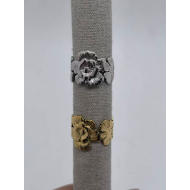Anillo Y00888 Plateado Acero Inoxidable