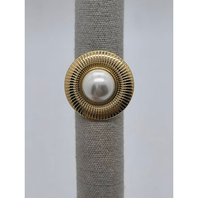 Anillo Y00907 Dorado Acero Inoxidable