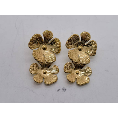 Aretes Y00933 Dorado Acero Inoxidable