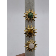 Anillo Y00935 Verde Acero Inoxidable