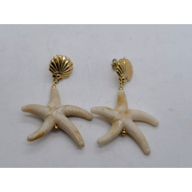 Aretes Y00936 Dorado Acero Inoxidable