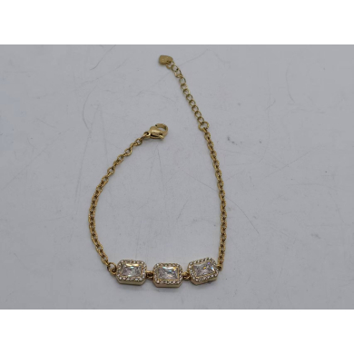 Pulsera Y00938 Dorado Acero Inoxidable