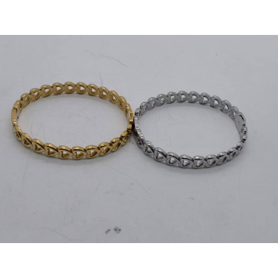 Brazalete Y00941 Plateado Acero Inoxidable