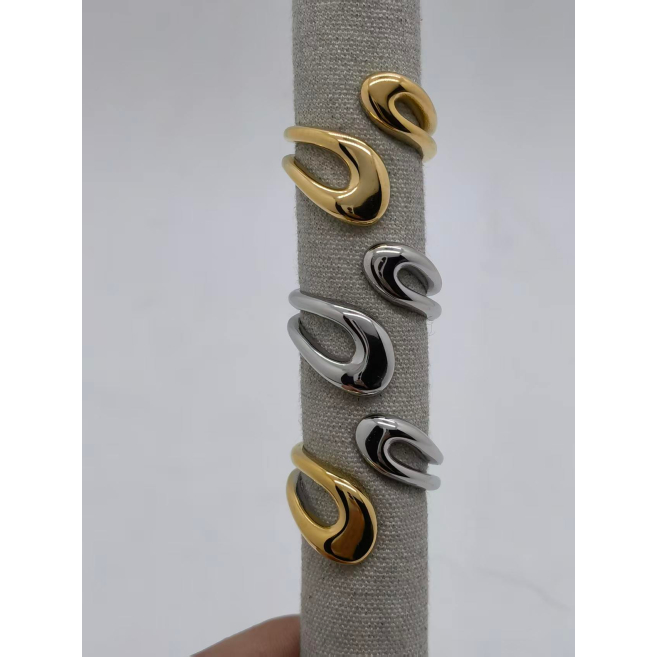 Anillo Y00953 Dorado Acero Inoxidable