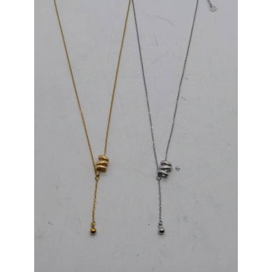 Collar Y00969 Dorado Acero Inoxidable