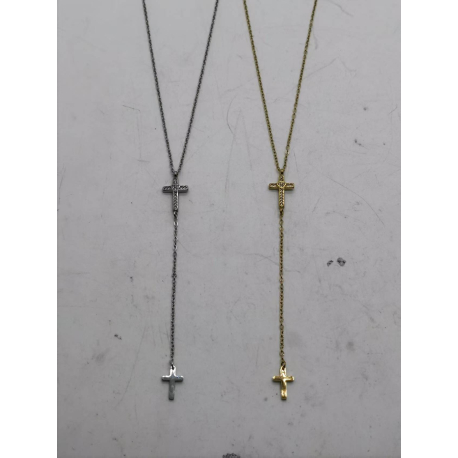 Collar Y00977 Dorado Acero Inoxidable