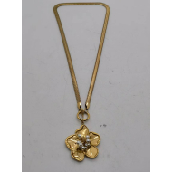 Collar Y00978 Dorado Acero Inoxidable