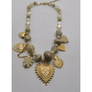 Collar Y00979 Dorado Acero Inoxidable