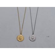 Collar Y00984 Dorado Acero Inoxidable