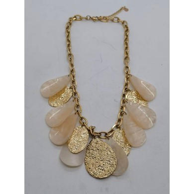 Collar Y00985 Dorado Acero Inoxidable