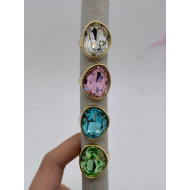 Anillo Y00993 Azul Acero Inoxidable