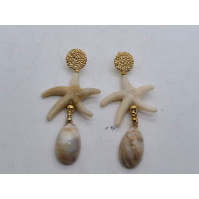 Aretes Y00897 Dorado Acero Inoxidable