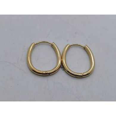 Aretes Y00919 Dorado Acero Inoxidable