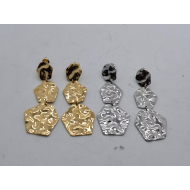 Aretes Y00992 Plateado Acero Inoxidable