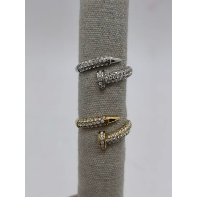 Anillo Y00923 Plateado Acero Inoxidable