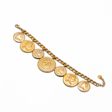PULSERA ZO13662B DORADO Acero Inoxidable