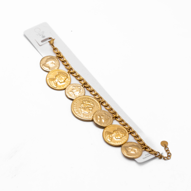 PULSERA ZO13662B DORADO Acero Inoxidable