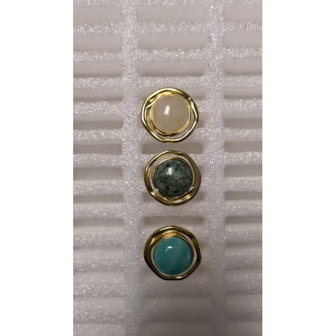 Anillo Y00999 Blanco Acero Inoxidable