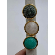 Anillo Y01000 Verde Acero Inoxidable