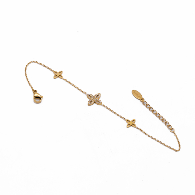 PULSERA ZO13418B DORADO Acero Inoxidable