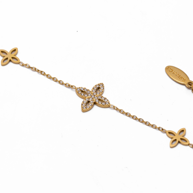 PULSERA ZO13418B DORADO Acero Inoxidable