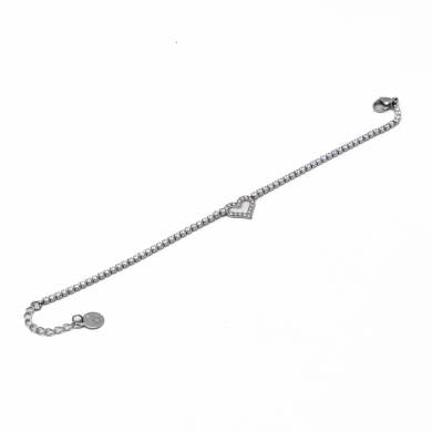 PULSERA ZO14989B PLATEADO Acero Inoxidable