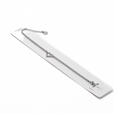 PULSERA ZO14989B PLATEADO Acero Inoxidable
