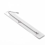 PULSERA ZO14989B PLATEADO Acero Inoxidable 2B11
