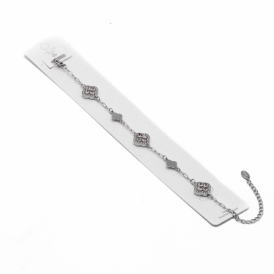 PULSERA ZO15090B PLATEADO Acero Inoxidable