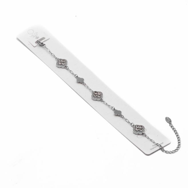 PULSERA ZO15090B PLATEADO Acero Inoxidable 2B410