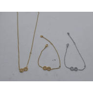 Collar Y01006 Dorado Acero Inoxidable