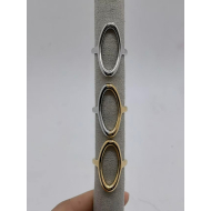 Anillo Y01008 Dorado Acero Inoxidable
