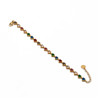 PULSERA ZO10589B DORADO Acero Inoxidable