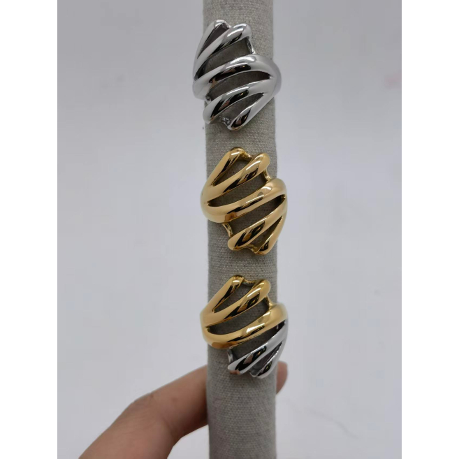 Anillo Y01010 Dorado Acero Inoxidable