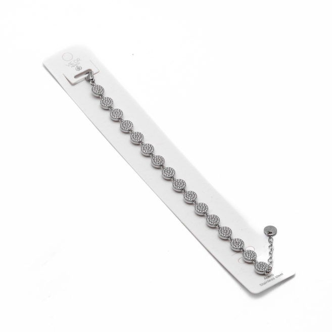 PULSERA ZO15217B PLATEADO Acero Inoxidable 2C33