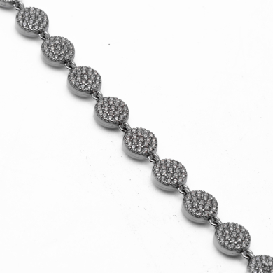 PULSERA ZO15217B PLATEADO Acero Inoxidable