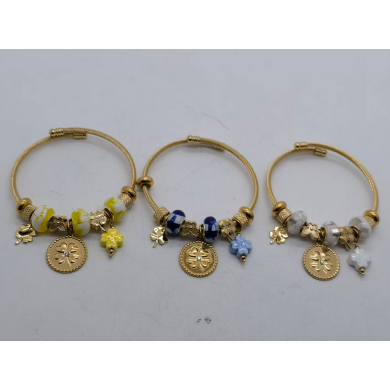 Brazalete Y01017 Azulon Acero Inoxidable