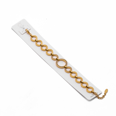 PULSERA ZO13530B DORADO Acero Inoxidable