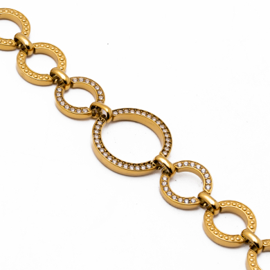 PULSERA ZO13530B DORADO Acero Inoxidable