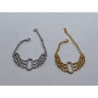 Pulsera Y01018 Dorado Acero Inoxidable