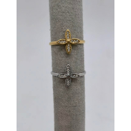 Anillo Y01020 Dorado Acero Inoxidable