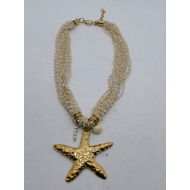 Collar Y01025 Dorado Acero Inoxidable