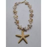 Collar Y01033 Dorado Acero Inoxidable