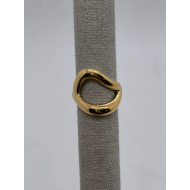 Anillo Y01034 Dorado Acero Inoxidable