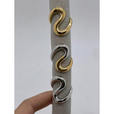 Anillo Y01038 Bicolor Acero Inoxidable