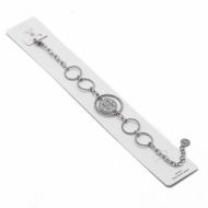 PULSERA ZO13864B PLATEADO Acero Inoxidable 2B34