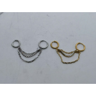 Aretes Y01053 Dorado Acero Inoxidable