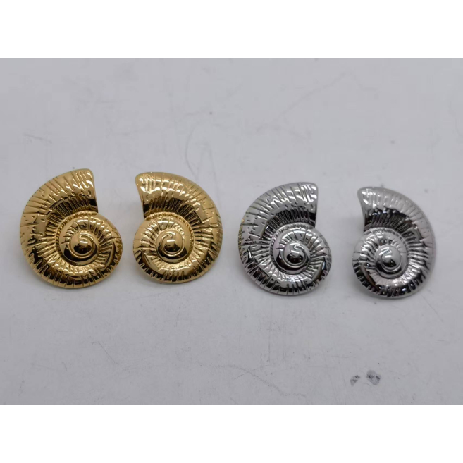 Aretes Y01059 Plateado Acero Inoxidable